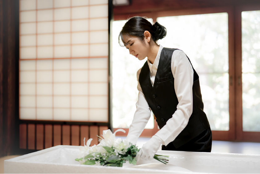 資格保有スタッフによる安心の葬儀